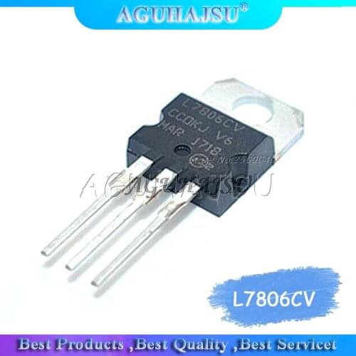10PCS L7806CV 7806 TO220 L7806 TO-220 LM7806 MC780 new original