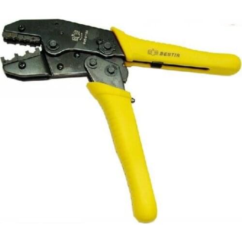 BESTIR taiwan excellent PP 0.5-1.0 1.5-2.5 4-6mm*mm electrical cable terminal crimping pliers tool NO.01104 freeship