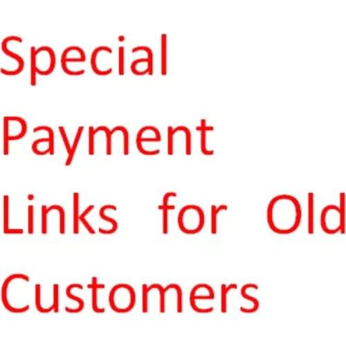 Bridal Flower Special Customized Payment Links for Old Customers