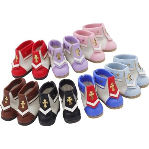 2.4*1.1cm 1/12 BJD Boot For DOD bjd ,YMY, ob11,GSC,obitsu11 Doll shoes Accessories toy
