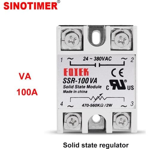 SSR-100VA Volt Regulator Shift Module Voltage Regulator Single Phase Solid State Relay