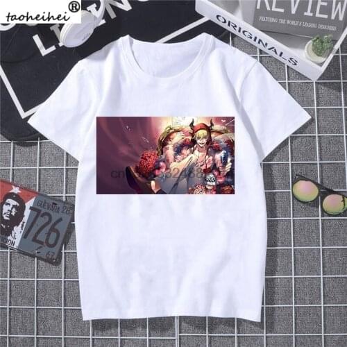Unisex Anime ONE PIECE Corazon T-Shirt Tee Shirt ONE PIECE Trafalgar Law Casual TShirt Shirt Tee