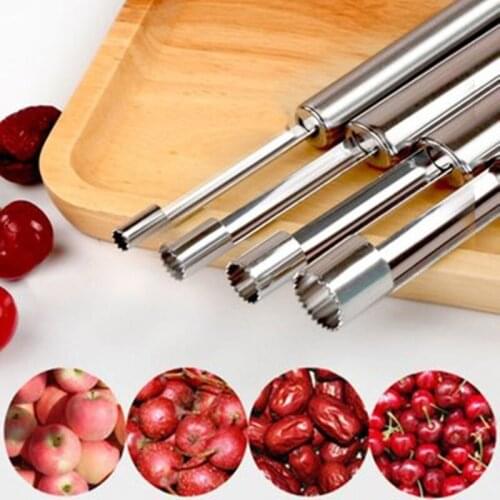 Fruit Seed Core Remover Stainless Steel Fruit Corer Safe Easy To Clean Pear Apple Corer Seeder Slicer Knife Kitchen Gadgets