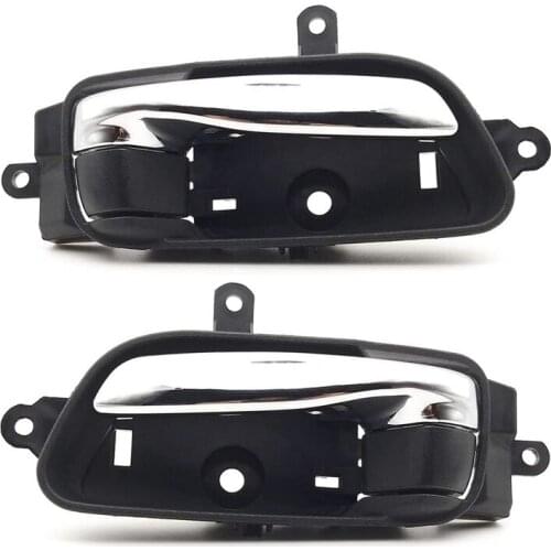 Pair Inside Interior Door Handle for Nissan Altima Pathfinder Murano-Armada Titan XD 2013-2017 80671-3TA0D