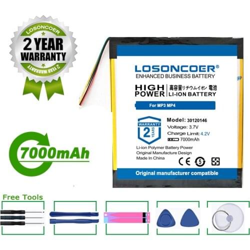LOSONCOER Battery 7000mAh 30120146 Tablet Battery PLEASE READ DESCRIPTION