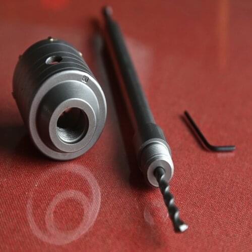 Free shiping 1 set 1pc 30-100mm*M22mm TCT electric Hammer wall hole saw set with 1pcs SDS plus extension rods 1pc central drill