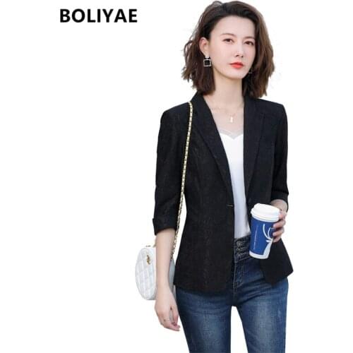 BOLIYAE Women's Office Blazers