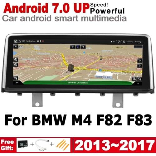 For BMW M4 F82 F83 2013 2014 2015 2016 2017 NBT Screen Stereo Android Car GPS Navi Map Original Style Multimedia Player Auto