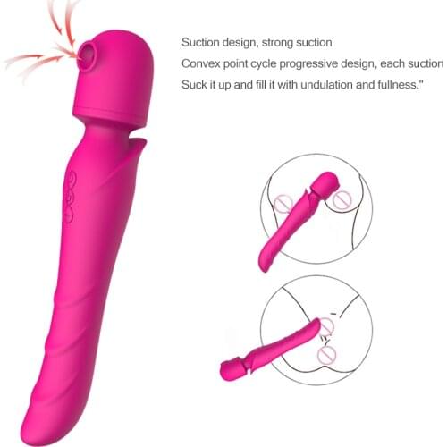 Sucking Vibrator Sex Toys for Women Clit Sucker G Spot Clitoris Stimulator Penis Dildo Vibrating Erotic Goods for Adults Couples