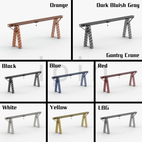 Giant gantry crane PDF drawing 4 kinds of size of science and technology of high difficulty insert model