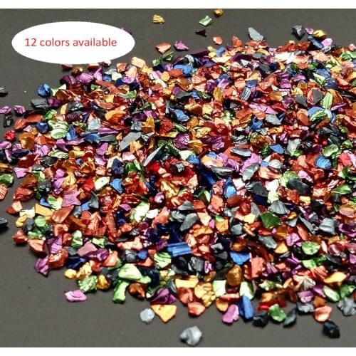 450grams/pack Nail stones Broken Glass Nail Jewelry Fashion Charm Small Gravel Glitter Rhinestone DIY Nail Art Decorations