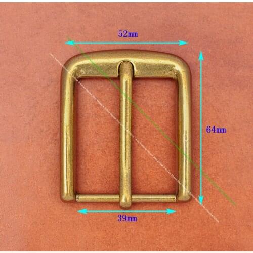 Classic Gold Plated Quality Mens Classic Metal Leathercraft Single Prong Pin Belt Buckle Replacement fit 38mm