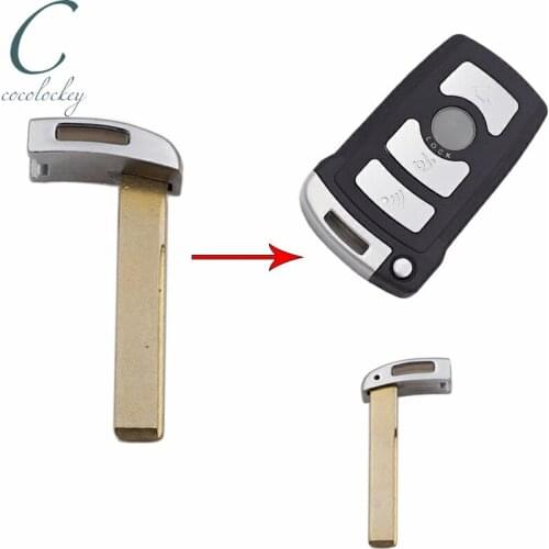 Smart Uncut Blade Emergency Insert Blank Key For bm 6 7 Series Fob Remote