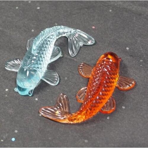 Lucky Carp Fish Shapes Silicone Resin Mold Jewelry Fishtail UV Epoxy Resina Mold