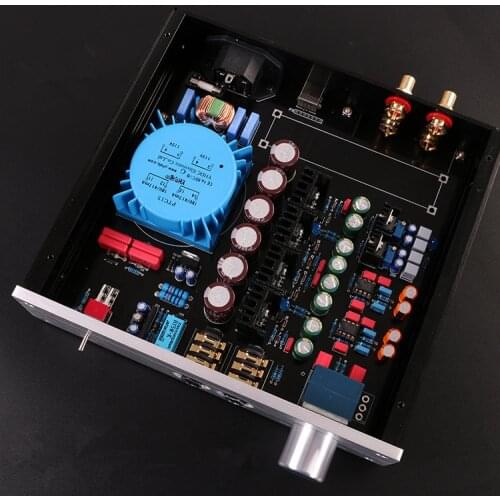 New HiFi A2-PRO Professional Headphone Amplifier DIY Kit Refer Beyerdynamic A2 AMP With aluminum chassis
