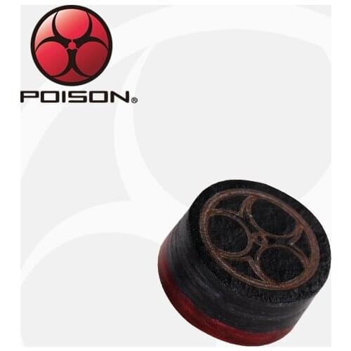 Original POISON Tip 14mm Tip 8 layers Leather Pool Cue Billar Tip Cost-effective POSION Billiard Accessories