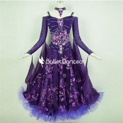 Ballroom Dance Competition Dresses Women/Ballroom Dresses/Ballroom Waltz Dresses/Ballroom Dancing/Waltz Dress