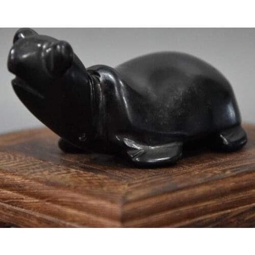 Tibet Hongshan Culture Natural Meteorite Ancient Tortoise Stone Wall Carving Mascot Collection Pendant Accessories Ornaments