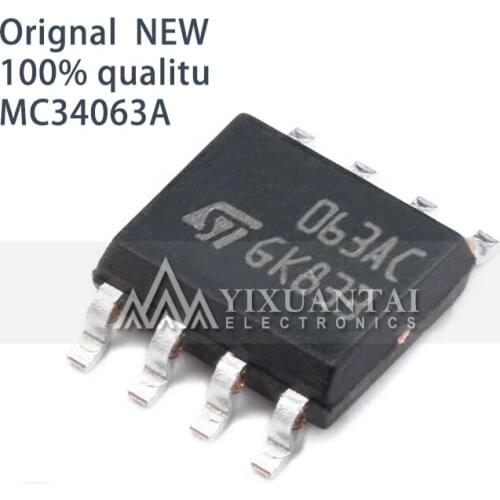10pcs SOP-8 MC34063AC MC34063A MC34063 34063 063AC SOIC-8