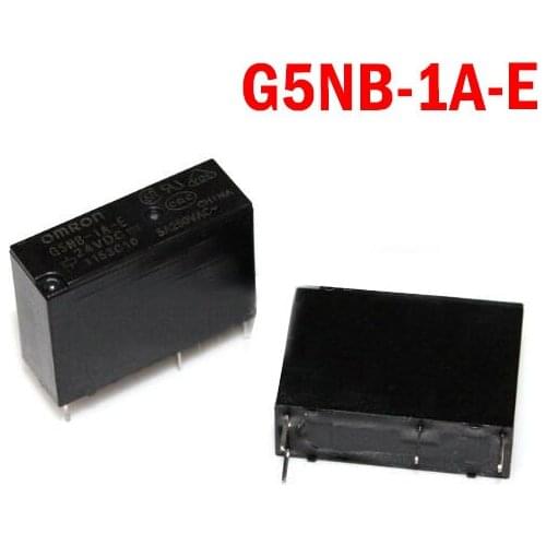 10PCS/lot new Relay G5NB-1A-E-24VDC G5NB-1A-E-DC24V G5NB-1A-E-24V G5NB-1A-E 24VDC 5A 4Pin