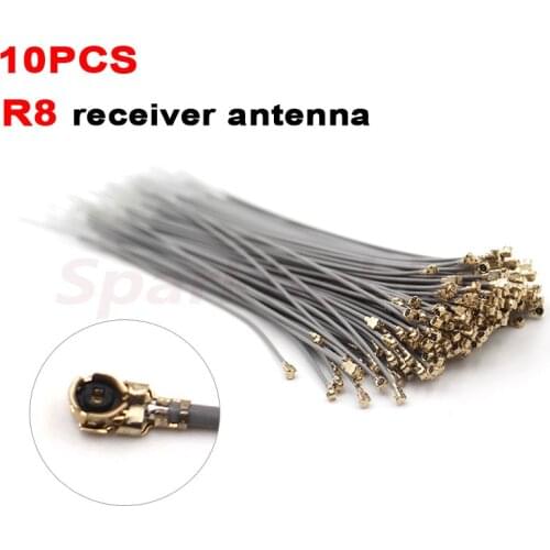 10PCS Sparkhobby R1 R8 IPEX port 2.4G connector receiver receptor antenna R8 Cable 150mm used for JUMPER R1 R8 RC Airplane