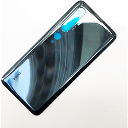 100% Original glass For Xiaomi Mi Note 10 Pro Back Battery Cover CC9 Pro Note10 Rear Glass Door CaseBattery Cover