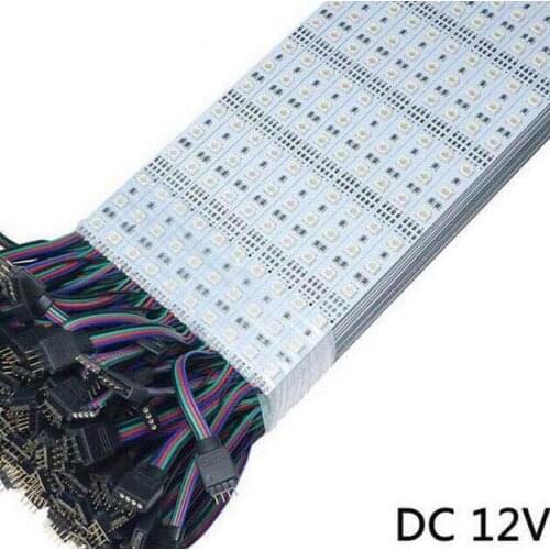 5050 0.5m LED Bar Light RGB 36LEDs/0.5M SMD LED Rigid Strip DC12V LED Hard Strip Free shipping