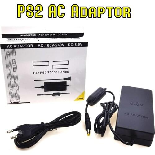 AC 100~240V Adapter Power Supply Charger Cord DC 8.5V 5.6A adaptor for Sony PS2 Slim 70000 Series EU US