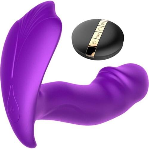 Wireless Remote Dildo Vibrator Adult Toys for Women Invisible Clitoris G Spot Stimulator Vibrating Panties Sex Machine Strap on