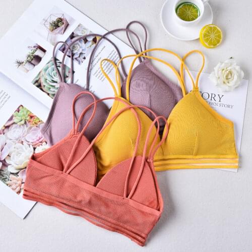 Fashion Cotton Push Up Bralette wireless Strapless Women Bra Straps Sexy Bra Strapless lady Bra top bras for women modis lady