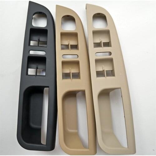 Black Left Driver Window Switch Control Panel Bracket Base Door Handle 1K4 867 049 C for VW Golf Jetta MK5 2005-2010