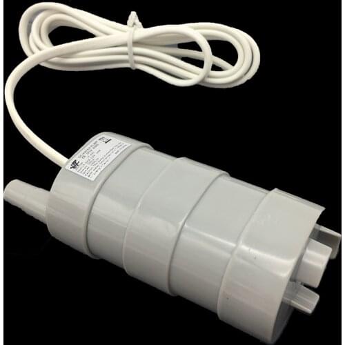 DC 12V 24V Brush Submersible Water Pump Max Flow Rate 1000L/H Max Lift 5M