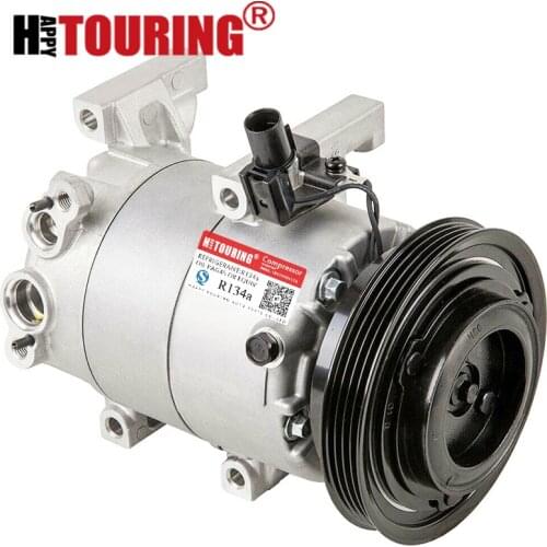For VS12 ac compressor hyundai accent 2010 2011 L4 1.6L 157370 97701-1E100 977011E100 471-6033 7512855 F500-CB9AA07 F500CB9AA07