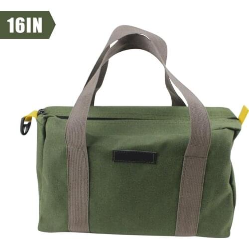 Multifunction Waterproof Oxford Canvas Hand Tool Storage Carry Bags Portable Pliers Metal Toolkit Parts Hardware Parts Organizer