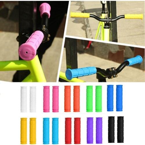Soft BMX MTB Bicycle Cycle Road Mountain Scooter Bike Handle bar Rubber End Grip
