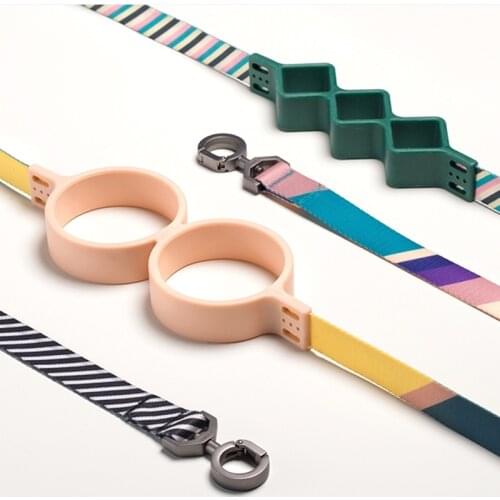 Dog harness Dog leash pet shock absorber ring diamond color stripe leash Pet products