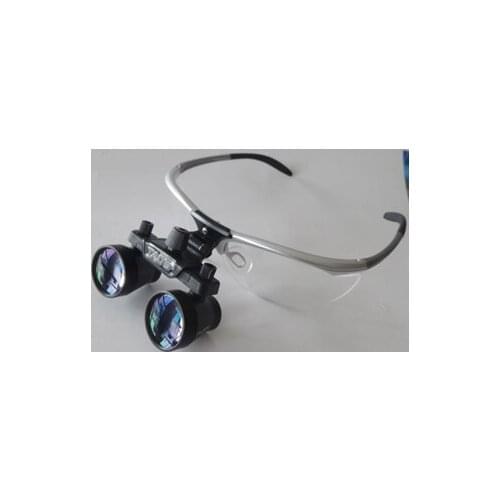 TAOS 2.5X Dental Equipment Surgical Medical Silver Dental Loupes Anti-fog Lens Dental Glasses