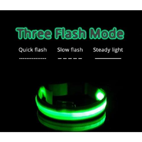 USB Charging Led Dog Collar Anti-Lost/Avoid Car Accident Collar For Dogs Puppies Dog Collars Leads LED Supplies Pet Products