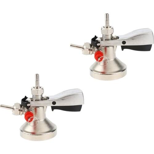 2 Pack G-System Keg Coupler - Draft Beer Keg Tap for Bar Restaurant Hotel