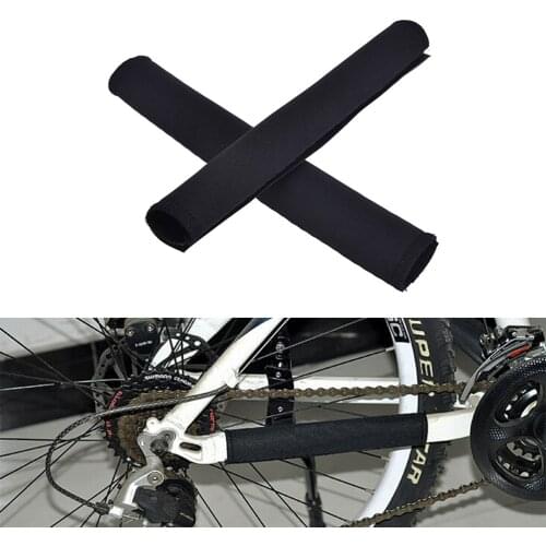 2Pcs Cycling Care Chain Posted Guards Bicycle Frame Chain Protector Protector MTB Bike Care Guard Cover
