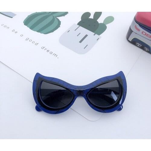 2021 Cartoon Childrens Sunglasses Spider Pattern Kids Decoration Anti-UV Sun Glasses for Boys Girls Eyewear Children Gift