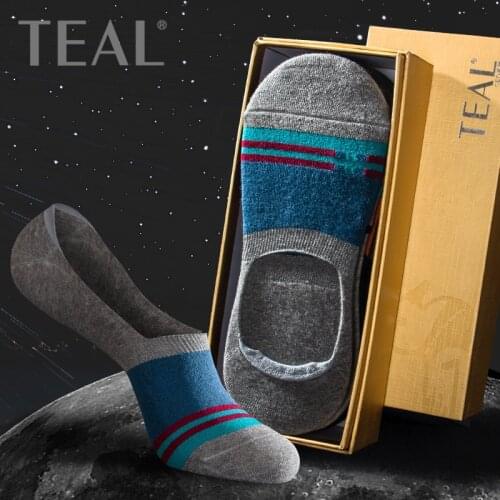 6PCS Antibacterial and deodorant silicone non-slip invisible socks Mens beanie socks Silicone socks 001314