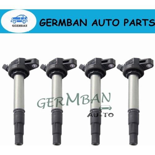 4PCS/SET NO# 90919-02258 90919-C2003 Ignition Coils For Toyota Corolla Auris Avensis Prius RAV4 Runx PONTIAC VIBE PONTIAC VIBE