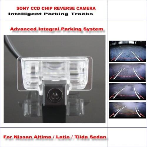 Car Rear Camera For Nissan Altima/Latio/Maxima Back Reverse NTSC RCA AUX HD Intelligent Parking Tracks SONY CAM