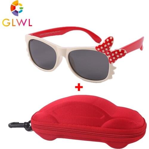 Baby Sunglasses With Box Kids Sun Glasses Polarized Girls Butterfly Eyewear Boys Retro Children Eyeglasses UV 400 Drop Shipping