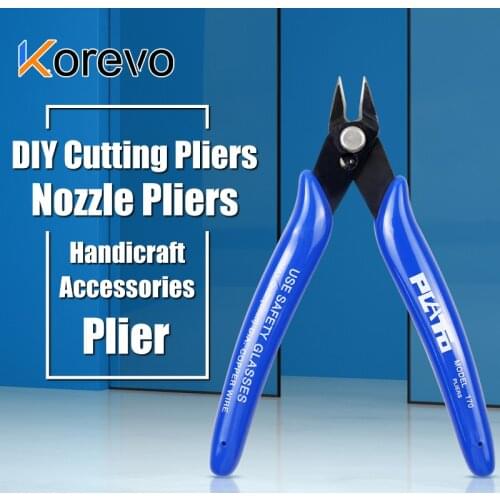 DIY Cutting Pliers Nozzle Pliers Handmade accessories Pliers Hand tool Wire Cable Cutters Nipper Hand Tools DIY Tool