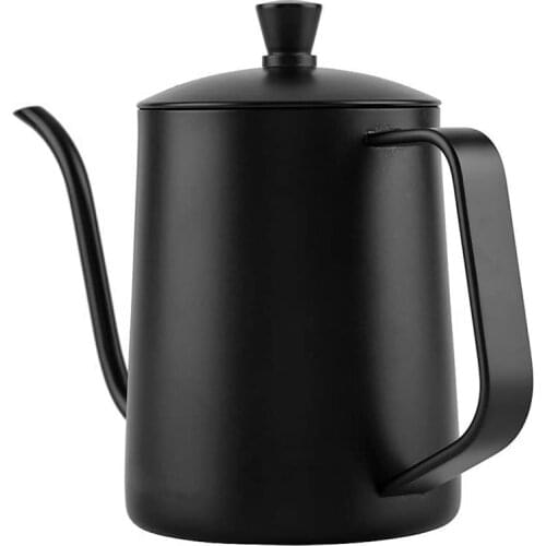 Long Narrow Spout Coffee Pot, 304 Stainless Pour Over Drip Coffee Pot Gooseneck Tea Kettle