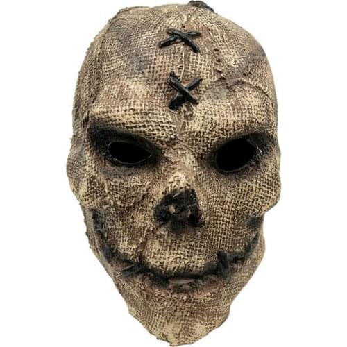 Horror Killer Skull Cosplay Mask Latex Scary Skeleton Latex Masks Helmet Halloween Party Costume For Adult Children