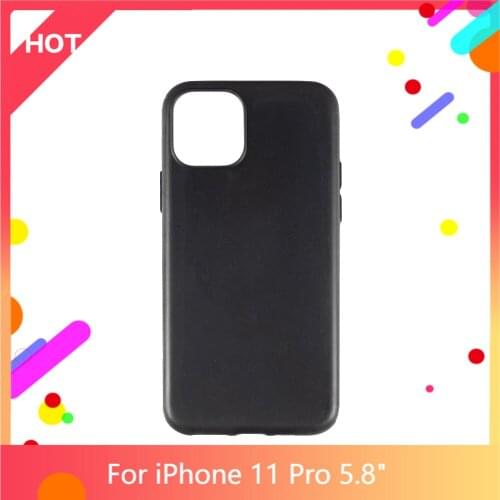 11 Pro Case Matte Soft Silicone TPU Back Cover For iPhone 11 Pro Phone Case Slim shockproof