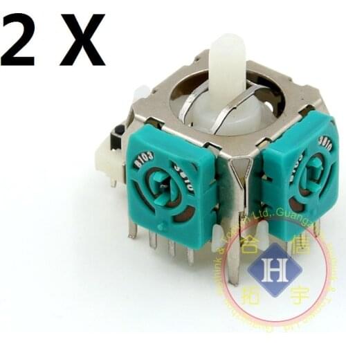HOTHINK 2pcs/lot New Replacement 3D joystick analog Thumb stick for XBOX 360 controller XBOX360 Gamepad